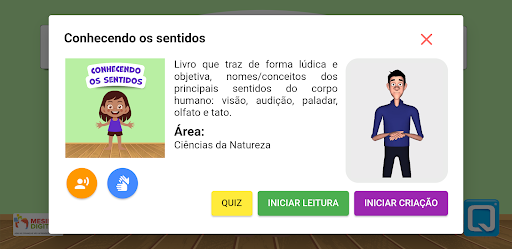 Conhecendo os sentidos Screen 2