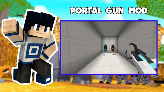 Portal Gun Mod para Minecraft