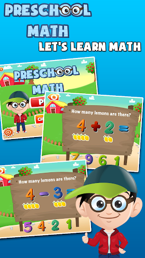 Android application Preschool Math Games screenshort