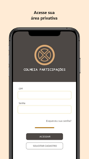 Android application Colmeia APP screenshort