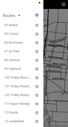 Android application Go Memphis screenshort