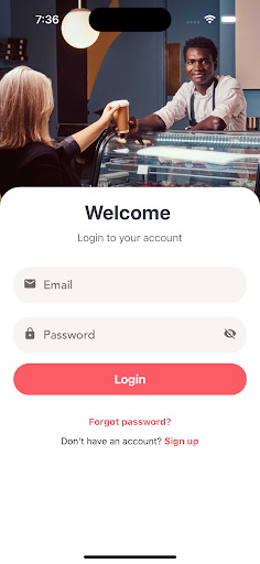 Android application SwiftJobs screenshort