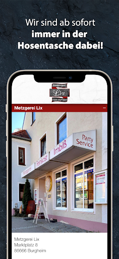 Metzgerei Lix Screen 3