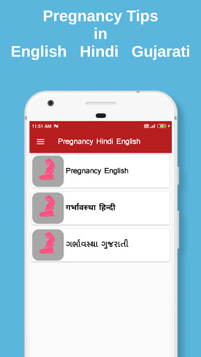 Pregnancy Tips Hindi Eng Guj Screen 2