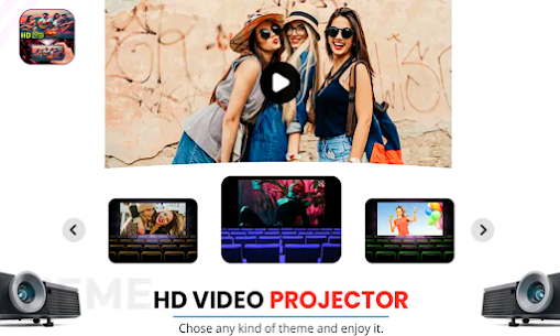 HD Video Projector Simulator Apk Latest for Android 1