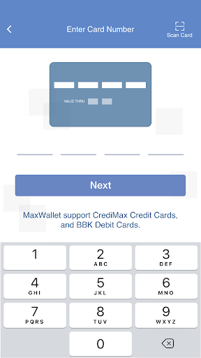 MaxWallet Screen 2