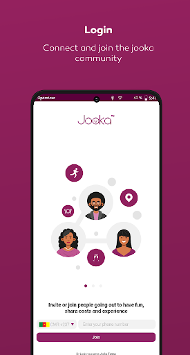 Android application Jooka screenshort
