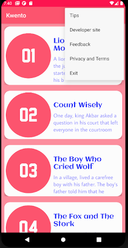 Kwento - Kids Story app Screen 2