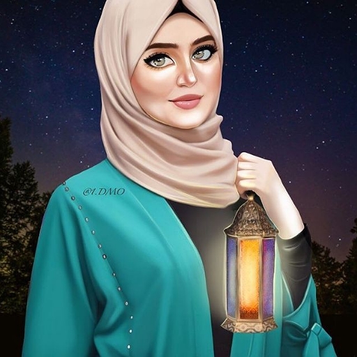 خلفيات وصور بنات رمضان