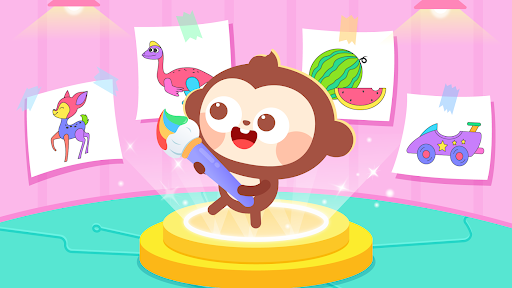 Screenshot of DuDu Color Painting Game