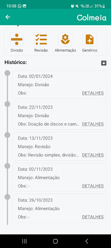 MeliponApp Screen 3