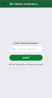 screenshot of Vehicle Verification Online
