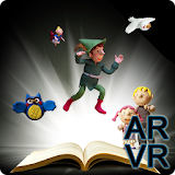 Doll play books AR VR icon