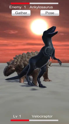 AR Dinosaur Battle (ARDB) - Screenshot 1
