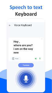 Voice Typing Keyboard App