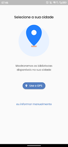 Android application Libmin Bibliotecas screenshort