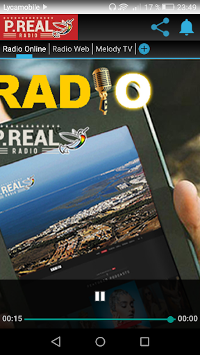 Android application Radio Puerto Real screenshort