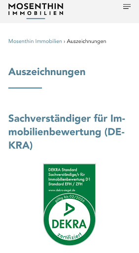 Mosenthin Immobilien - Die App Screen 2