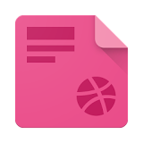 Droidddle - the Dribbble app icon