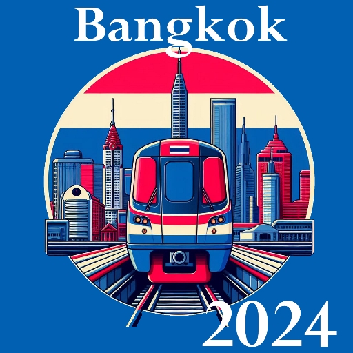 Bangkok MRT map 2024 5000 Icon