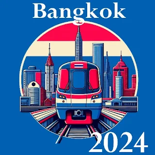 Bangkok MRT map 2024