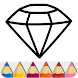 Diamond Glitter Coloring Book - Androidアプリ