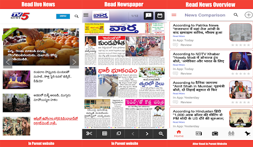 Telugu Live News : Telugu News