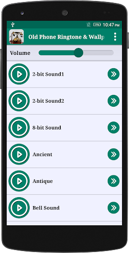 Old Phone Ringtone & Wallpaper Screen 2