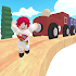 parkour at toy train obby