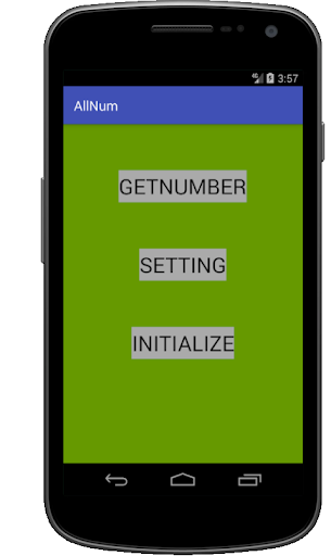 Android application AllNum screenshort
