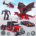 ダウンロード Dragon Robot Car Games 3d をインストールする 最新 APK ダウンローダ