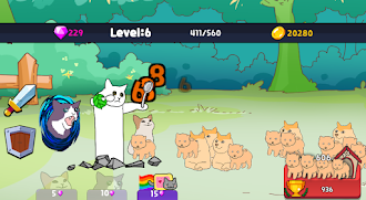 Game screenshot Popcat vs Shibe doge hack