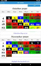 Nalc Rotating Days Off Calendar 2022 2021 Postal Calendar Usps Letter Carriers Colorcal – Apps On Google Play