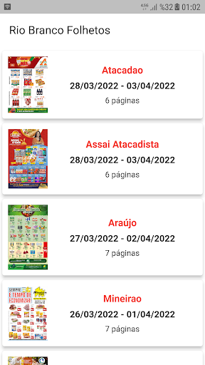 Android application Rio Branco Folhetos - Acre screenshort