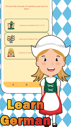 Numbers in German language Screen 2