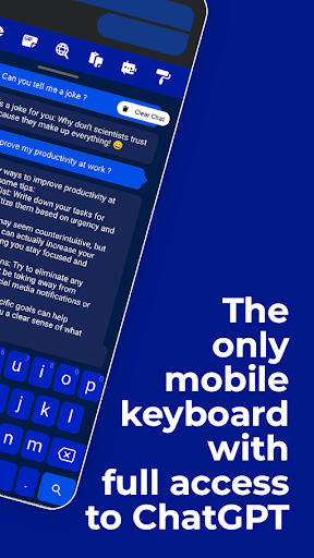 Blue AI Grammar & Translation Screen 2