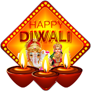 Happy Diwali Stickers, Themes & Greetings Cards