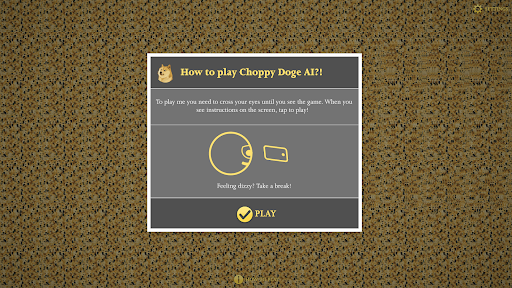 Stereogram Game Choppy Doge AI