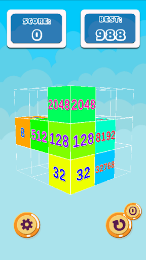 2048 3D Screen 3