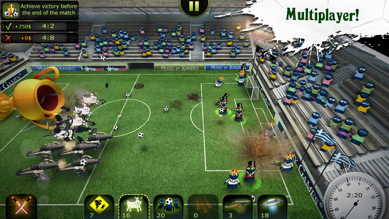 Android application FootLOL: Crazy Soccer Premium screenshort
