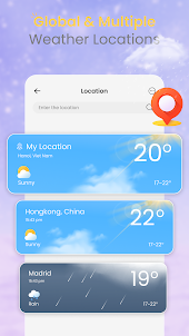 Weather App: Forecast & Widget