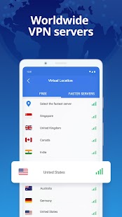 Snap VPN: Super Fast VPN Proxy Ekran görüntüsü