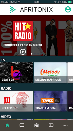 Android application AFRITONIX screenshort