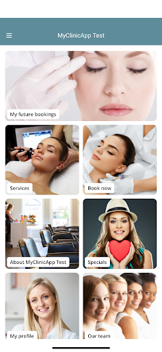 Android application myCLINICapp screenshort