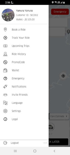 YARDIE TAXI Screen 2