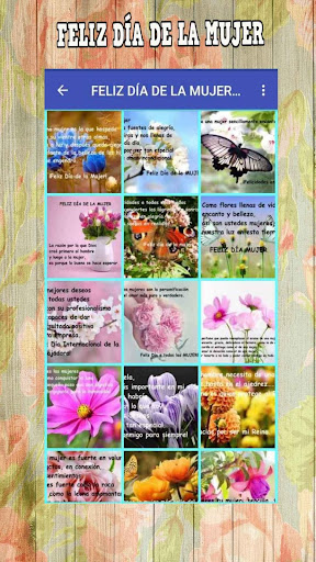 FELIZ DÍA DE LA MUJER CON FLOR