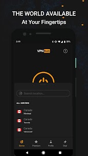 VPNhub Mod Apk (Premium Unlocked) 3
