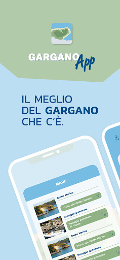Android application GarganoApp screenshort