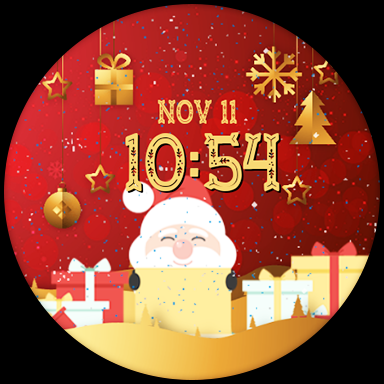 Tancha Christmas Watch Face screenshot 16