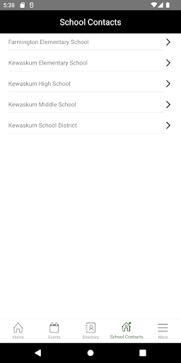 Kewaskum School District Screen 3